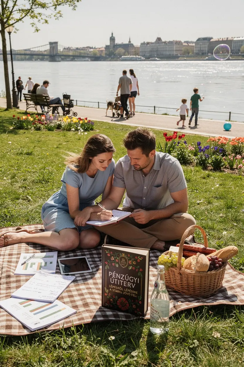 Pénzügyi diszciplína lépésről lépésre vezető útja, amely világosan bemutatja a célokat.